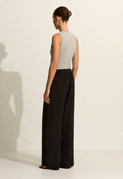 Deep U Tank - Heather Grey - Matteau